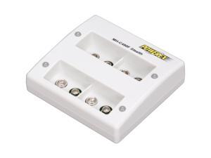 POWEREX MH-C490F-DCW Stealth Two Hour Compact 4 Bank 9-Volt Charger w/ switching & Car adaptor POWEREX MH-C490F-DCW Stealth Two Hour Compact 4 Bank 9-Volt Charger w/ switching & Car adaptor