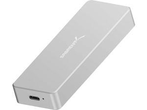 SABRENT EC-TFNE M.2 Silver M.2 NVME M-Key USB 3.2 (10Gbps) (USB-C) Tool-Free Enclosure SABRENT EC-TFNE M.2 Silver M.2 NVME M-Key USB 3.2 (10Gbps) (USB-C) Tool-Free Enclosure