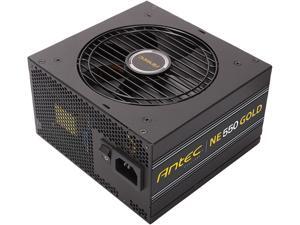 Antec NeoECO Series NE550G 550W ATX 12V / EPS 12V 80 PLUS GOLD Certified Semi-Modular Compact 140 mm Size 7 Year Warranty Power Supply