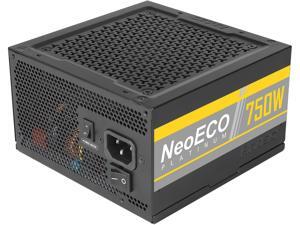 Antec NeoECO Platinum NE750 Platinum Power Supply 750W, 80 PLUS Platinum Certified with 7-Year Warranty, 120mm Silent Fan, LLC + DC to DC Design, Japanese Caps, CircuitShield Protection & Zero RPM Antec NeoECO Platinum NE750 Platinum Power Supply 750W, 80 PLUS Platinum Certified with 7-Year Warranty, 120mm Silent Fan, LLC + DC to DC Design, Japanese Caps, CircuitShield Protection & Zero RPM