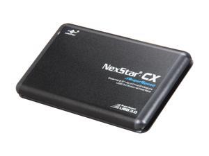Vantec NexStar CX SuperSpeed 2.5" SATA to USB 3.0 External Hard Drive/SSD Enclosure (Supports 7mm, 9.5mm, 12.5mm HDD/SSD) - Model NST-200S3-BK