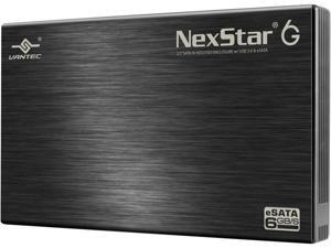 VANTEC NST-266SU3-BK 2.5" Black SATA I/II/III USB 3.0 2.5" SATA 6Gb/s to USB 3.0/eSATA HDD Enclosure VANTEC NST-266SU3-BK 2.5" Black SATA I/II/III USB 3.0 2.5" SATA 6Gb/s to USB 3.0/eSATA HDD Enclosure