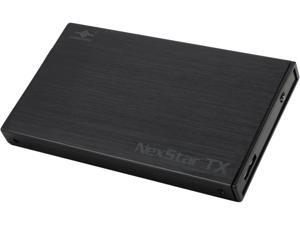 VANTEC NexStar TX NST-228S3-BK 7mm or 9.5mm 2.5" SSD/HDD Black Standard SATA USB 3.0 Micro B External Enclosure