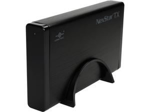 VANTEC NexStar TX NST-328S3-BK 3.5" Black Standard SATA USB Type B External Enclosure