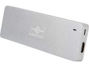 VANTEC NexStar SX NST-203C3-SV Silver M.2 SATA SSD to USB 3.1 Gen 2 Type C Enclosure