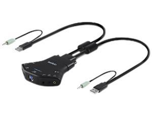 Belkin F1DN102K-3 Secure Flip 2-Port KM Switch Belkin F1DN102K-3 Secure Flip 2-Port KM Switch