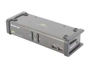 GCS1102 TAA Compliant IOGEAR 2-Port DVI KVMP Switch with Cables 