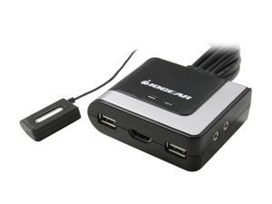 IOGEAR GCS62HU 2-Port HD Cable KVM Switch with Audio
