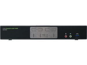 IOGEAR GCS1934M 4-Port 4K DisplayPort KVMP Switch with Dual Video Out and RS-232