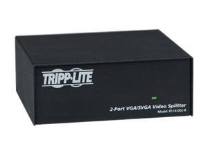 Tripp Lite VGA/SVGA 350MHz Video Splitter - 2 Port (HD15 M/2xF) B114-002-R B114-002-R