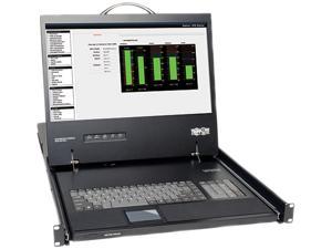 Tripp Lite Rack Mount KVM Console, 19 in. LCD Display Monitor, 1U, with Touch Pad (B021-000-19)