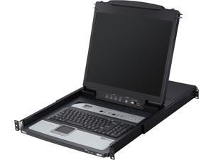 Tripp Lite 16-Port 1U Rack-Mount Console KVM Switch with 19-in. LCD + 8 PS2/USB Combo Cables (B020-U16-19-K) Tripp Lite 16-Port 1U Rack-Mount Console KVM Switch with 19-in. LCD + 8 PS2/USB Combo Cables (B020-U16-19-K)