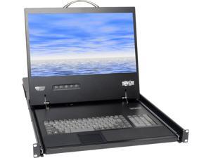Tripp Lite NetCommander 8-Port Cat5 1U Rack-Mount Console KVM Switch with 19-in. LCD (B070-008-19)