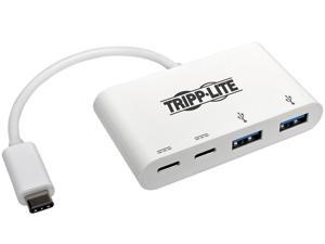 Tripp Lite 4-Port USB 3.1 Gen 1 Portable Hub USB-C to x2 USB-A and x2 USB-C (U460-004-2A2C)