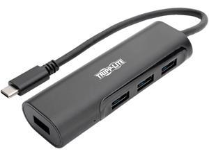 Tripp Lite USB C Hub 4-Port w/ 4x USB-A Portable Compact USB Type C, USB-C (U460-004-4AB)