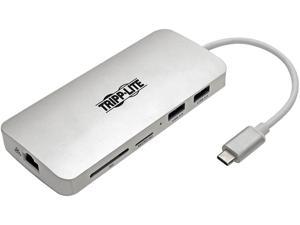 Tripp Lite USB C Docking Station 4k w/USB Hub HDMI SD/Micro SD Gbe Charging (U442-DOCK11-S)
