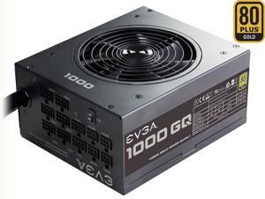 EVGA 1000GQ 210-GQ-1000-V1 GQ 80 Plus Gold, 1000W ECO Mode Semi Modular Power Supply