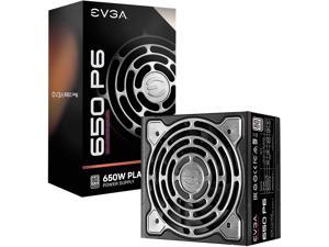 EVGA SuperNOVA 650 P6, 80 Plus Platinum 650W, Fully Modular, Eco Mode with FDB Fan, 10 Year Warranty, Includes Power ON Self Tester, Compact 140mm Size, Power Supply 220-P6-0650-X1