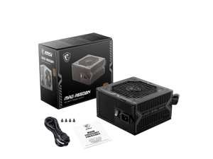 MSI MAG A550BN 550 W ATX12V 80 PLUS BRONZE Certified Active PFC Power Supply