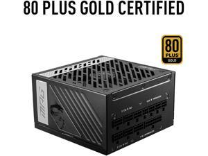 MSI MPG A1000G 1000 W ATX12V 80 PLUS GOLD Certified Full Modular Active PFC Power Supply