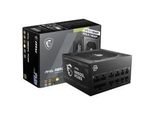 MSI - MAG A850GL PCIE5, 80+ GOLD Fully Modular Gaming PSU, 12V-2x6 Cable,ATX 3.1 & PCIE 5.1 Ready, 850W Power Supply, 10 Year Warranty