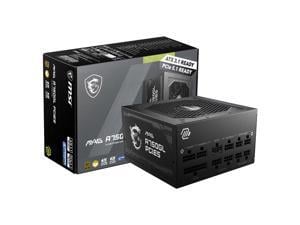 MSI - MAG A750GL PCIE5, 80+ GOLD Fully Modular Gaming PSU, 12V-2x6 Cable, ATX 3.1 & PCIE 5.1 Ready, 750W Power Supply, 10 Year Warranty