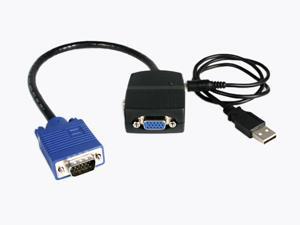 StarTech.com ST122LE 2 Port VGA Video Splitter - USB Powered StarTech.com ST122LE 2 Port VGA Video Splitter - USB Powered