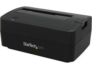 StarTech.com SATDOCKU3S 2.5" & 3.5" Black SATA Hard Drive Docking Station for 2.5/3.5 HDD StarTech.com SATDOCKU3S 2.5" & 3.5" Black SATA Hard Drive Docking Station for 2.5/3.5 HDD