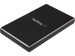 StarTech.com SAT2510BU32 2.5" Black SATA SuperSpeed SSD SATA Hard Drive Enclosure