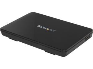 StarTech 2.5-Inch USB 3.0 External SATA III SSD Hard Drive Enclosure with UASP (S2510BPU33)