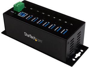 StarTech.com ST7300USBME 7 Port Industrial USB 3.0 Hub - with ESD Protection - Mountable - USB 3 Hub - USB Extender - Powered USB 3.0 Hub - USB Splitter StarTech.com ST7300USBME 7 Port Industrial USB 3.0 Hub - with ESD Protection - Mountable - USB 3 Hub - USB Extender - Powered USB 3.0 Hub - USB Splitter