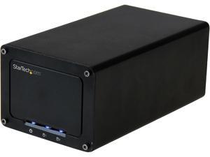 StarTech.com USB 3.1 Gen 2 (10Gbps) External Enclosure for Dual 2.5" SATA Drives - with RAID & UASP