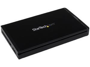 StarTech S251BU31REMD USB C Hard Drive Enclosure - 2.5 inch SSD HDD - Works with S251BU31REM - Black Aluminum - USB 3.1 10Gbps - Height up to 9.5mm StarTech S251BU31REMD USB C Hard Drive Enclosure - 2.5 inch SSD HDD - Works with S251BU31REM - Black Aluminum - USB 3.1 10Gbps - Height up to 9.5mm