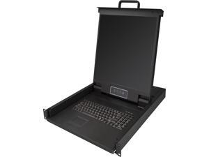 StarTech.com RKCONS1901 Rackmount KVM Console - 1U - 19in Display - Single Port KVM - Rack Mount Monitor - Rackmount LCD Monitor - Rackmount Console StarTech.com RKCONS1901 Rackmount KVM Console - 1U - 19in Display - Single Port KVM - Rack Mount Monitor - Rackmount LCD Monitor - Rackmount Console