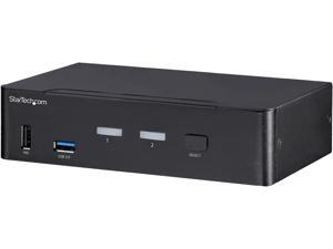 StarTech.com SV231DPU34K 2-Port DisplayPort KVM Switch - 4K 60Hz - DisplayPort 1.2 KVM Switch StarTech.com SV231DPU34K 2-Port DisplayPort KVM Switch - 4K 60Hz - DisplayPort 1.2 KVM Switch