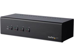 StarTech.com SV431DD2DU3A 4-Port DVI KVM Switch - Dual Monitor - TAA Compliant USB 3.0 KVM Switch StarTech.com SV431DD2DU3A 4-Port DVI KVM Switch - Dual Monitor - TAA Compliant USB 3.0 KVM Switch