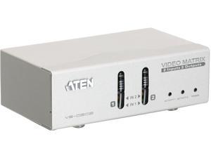 ATEN VS0202 2 Port Video Matrix Switch, 2 Inputs , 2 Outputs