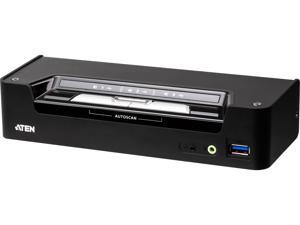 ATEN 4K 3-Port USB-C and DisplayPort KVM Switch / Hybrid KVMP Switch (CS1953) ATEN 4K 3-Port USB-C and DisplayPort KVM Switch / Hybrid KVMP Switch (CS1953)