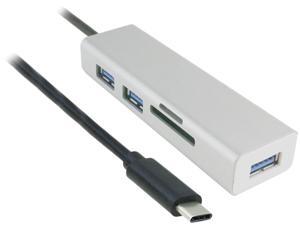 Nippon Labs 50USB31C-3UCR-1 USB-C to 3 Port USB 3.0 A Hub with SD / Micro SD Card Reader Nippon Labs 50USB31C-3UCR-1 USB-C to 3 Port USB 3.0 A Hub with SD / Micro SD Card Reader
