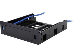 VANTEC HDA-502H USB 3.0 Front Panel with 5.25" HDD/SSD Bracket VANTEC HDA-502H USB 3.0 Front Panel with 5.25" HDD/SSD Bracket