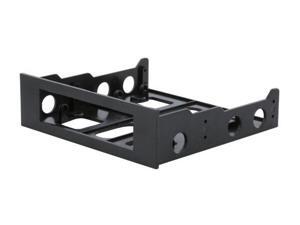 BYTECC Bracket-525 3.5" Drive/Device Transfer Bracket For 5.25" Drive Bay (Black)
