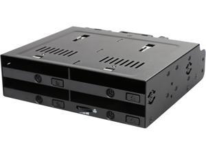 ICY DOCK MB524SP-B 4 x 2.5" SSD Dock Trayless Hot-Swap SATA Mobile Rack for Ext 5.25" Bay ICY DOCK MB524SP-B 4 x 2.5" SSD Dock Trayless Hot-Swap SATA Mobile Rack for Ext 5.25" Bay