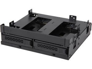 ICY DOCK ExpressCage MB732SPO-B Ultra Slim/Slim ODD Bracket & Dual 2.5" SAS/SATA HDD/SSD Hot Swap Cage for External 5.25" ODD Bay ICY DOCK ExpressCage MB732SPO-B Ultra Slim/Slim ODD Bracket & Dual 2.5" SAS/SATA HDD/SSD Hot Swap Cage for External 5.25" ODD Bay