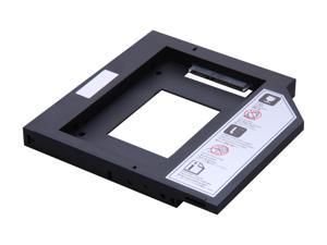 SilverStone TS09 12.7mm Height 2.5" SATA HDD/SSD Caddy for Laptop / 2.5" SSD/HDD Conversion Tray (Black)