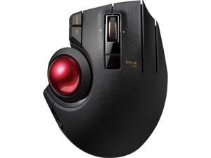 ELECOM Wired / Wireless / Bluetooth Thumb-Operated Trackball Mouse, 8-Button Function with Smooth Tracking, Precision Optical Gaming Sensor (M-XPT1MRXBK) ELECOM Wired / Wireless / Bluetooth Thumb-Operated Trackball Mouse, 8-Button Function with Smooth Tracking, Precision Optical Gaming Sensor (M-XPT1MRXBK)