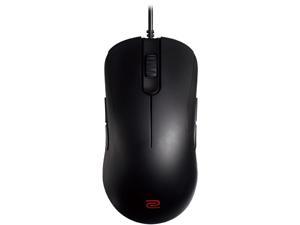 BenQ ZOWIE ZA12 Gaming Mouse, Medium Ambidextrous High Profile Design, Driverless, DPI / Hz / Lift-off Adjustable, Side Buttons, 6 Feet cable