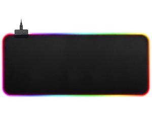 Large RGB Colorful LED Lighting Gaming Mouse Pad Mat 800*300mm for Computer PC Laptop Notebook (31.5 x 11.8 inches) Large RGB Colorful LED Lighting Gaming Mouse Pad Mat 800*300mm for Computer PC Laptop Notebook (31.5 x 11.8 inches)