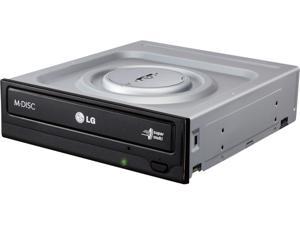 LG GH24NSC0R LG GH24NSC0 Internal DVD-Writer - 1 x Retail Pack - Black - DVD-RAM/±R/±RW Support - 48x CD Read/48x CD Write/24x CD Rewrite - 16x DVD Read/24x DVD Write/8x DVD Rewrite -