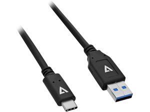 V7-CABLES V7U2C-1M-BLK-1E 3FT USB2 A TO USB-C CABLE BLACK V7-CABLES V7U2C-1M-BLK-1E 3FT USB2 A TO USB-C CABLE BLACK