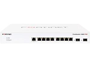 Fortinet FS-108E-FPOE Fortiswitch 108E-Fpoe - Switch - Managed - 8 X 10/100/1000 (Poe+) + 2 X Gigabit Sfp - Rack-Mountable - Poe+ (130 W) Fortinet FS-108E-FPOE Fortiswitch 108E-Fpoe - Switch - Managed - 8 X 10/100/1000 (Poe+) + 2 X Gigabit Sfp - Rack-Mountable - Poe+ (130 W)